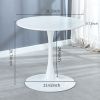 1+4, 5pieces table and chair,white dining sets,kitchen sets,coffee sets