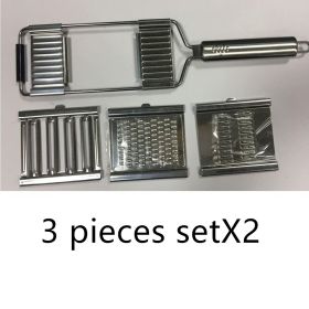 Stainless Steel Grater (Option: 6 sets tools)