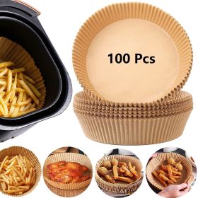 Air Fryer Disposable Paper Liner Non-stick Disposable Liners (Option: 100pcs)