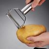 Kitchen Vegetable Peeler Stainless Steel Melon Planer Double-Head Peeler Household Multiple-Function Fruit And Vegetable Peeler